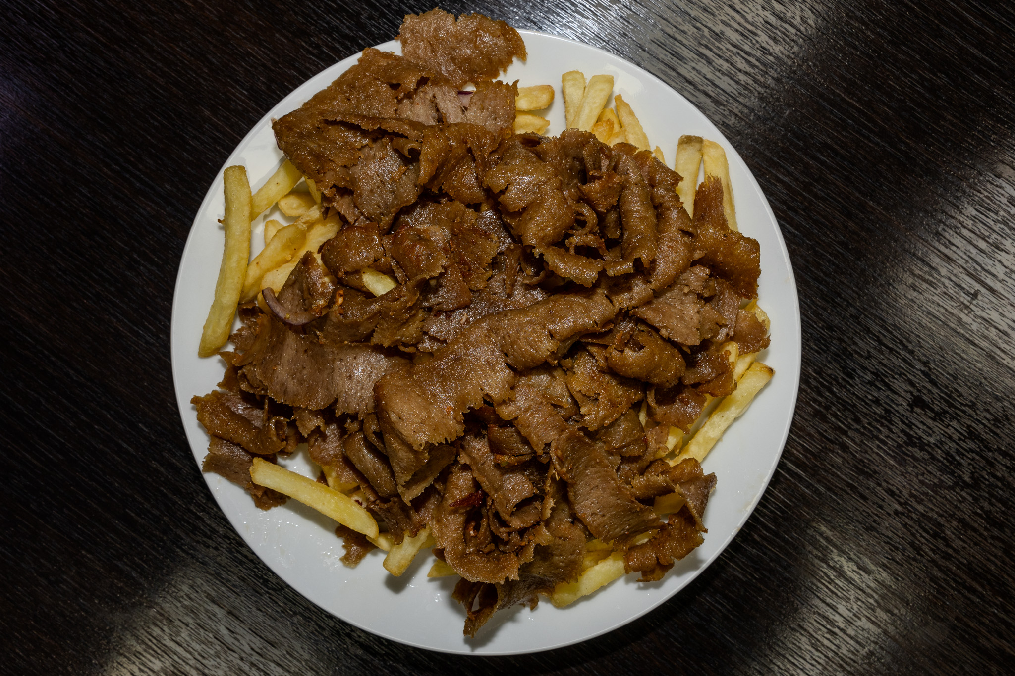 Large Doner & Chips