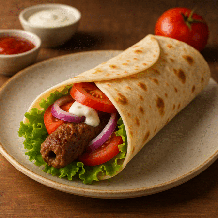 Seekh Kebab Wrap