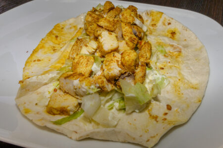 Peri Peri Chicken Wrap