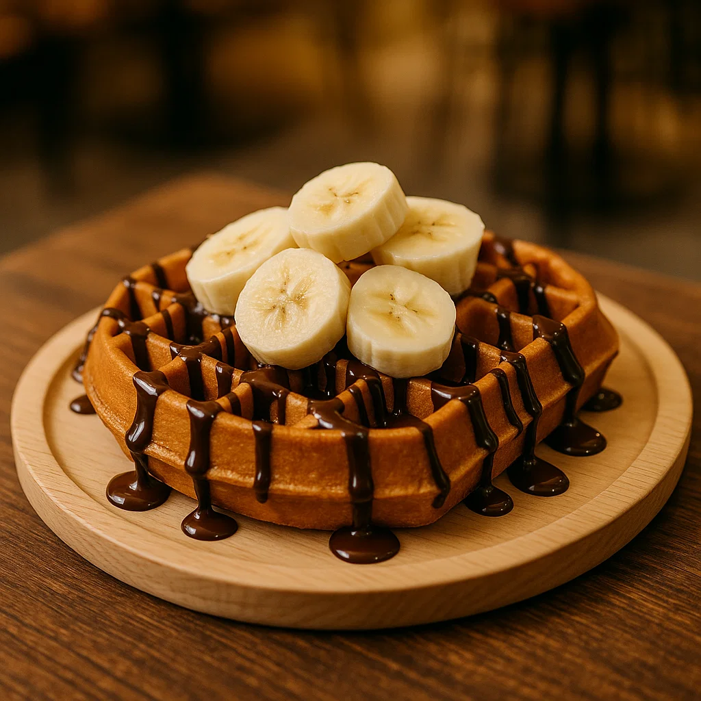 Banana Waffle
