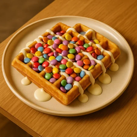 Smarties Waffle