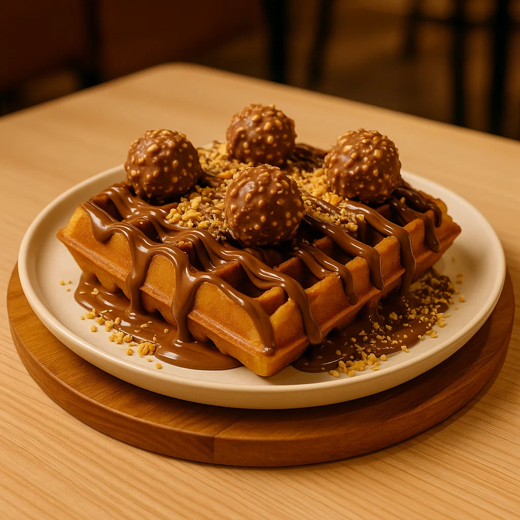 The Nutty One Waffle
